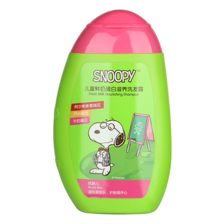 SNOOPY兒童鮮奶蛋白滋養(yǎng)洗發(fā)露 