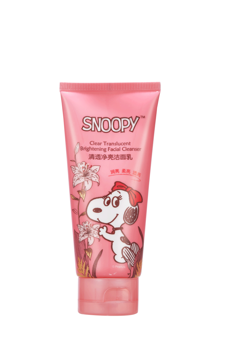 SNOOPY清透凈亮潔面乳