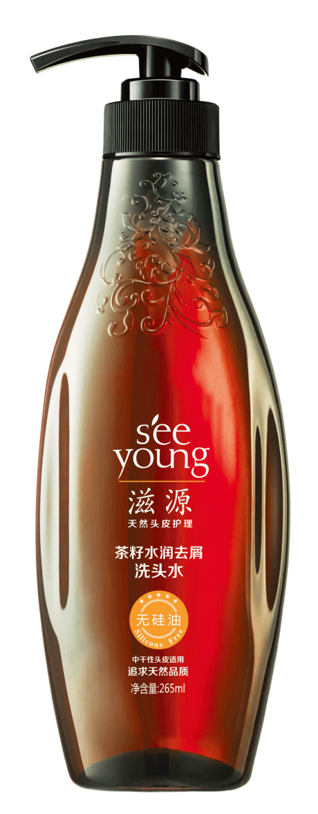 茶籽水潤去屑洗頭水